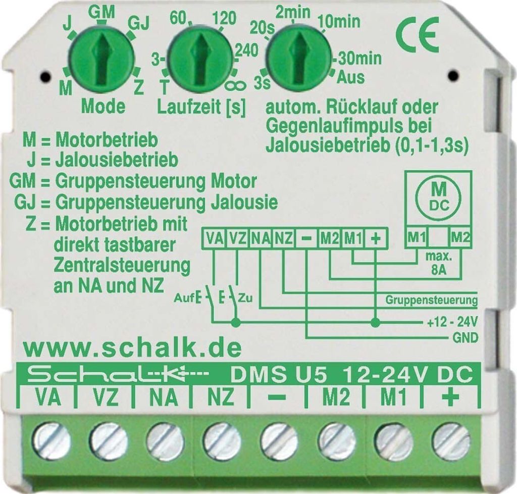 Schalk AUF/ZU-Steuerung DMS U5 DMSU5K