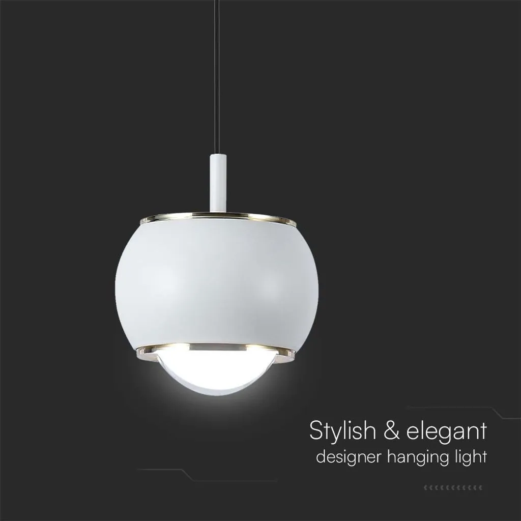Éclairage LED suspendu pour table à manger 3000K blanc style moderne - 6