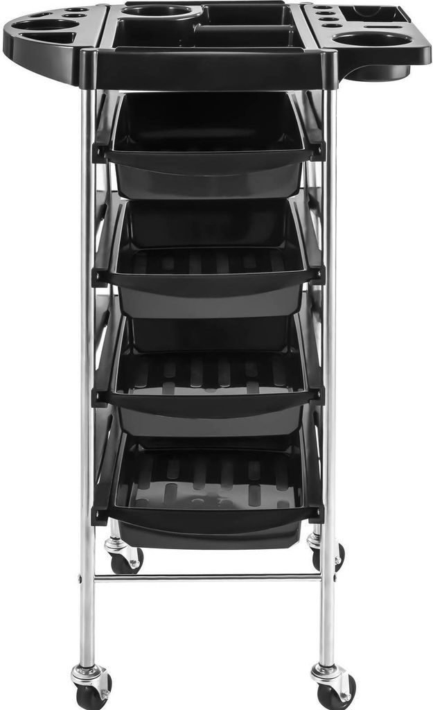 Expondo physa Rollregal mit 4 Schubladen