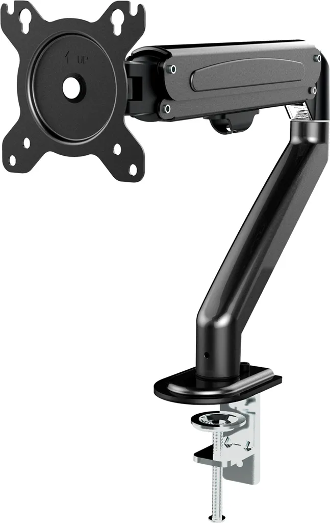 Support d'écran de bureau Maclean MC-860N flexible pour télétravail VESA