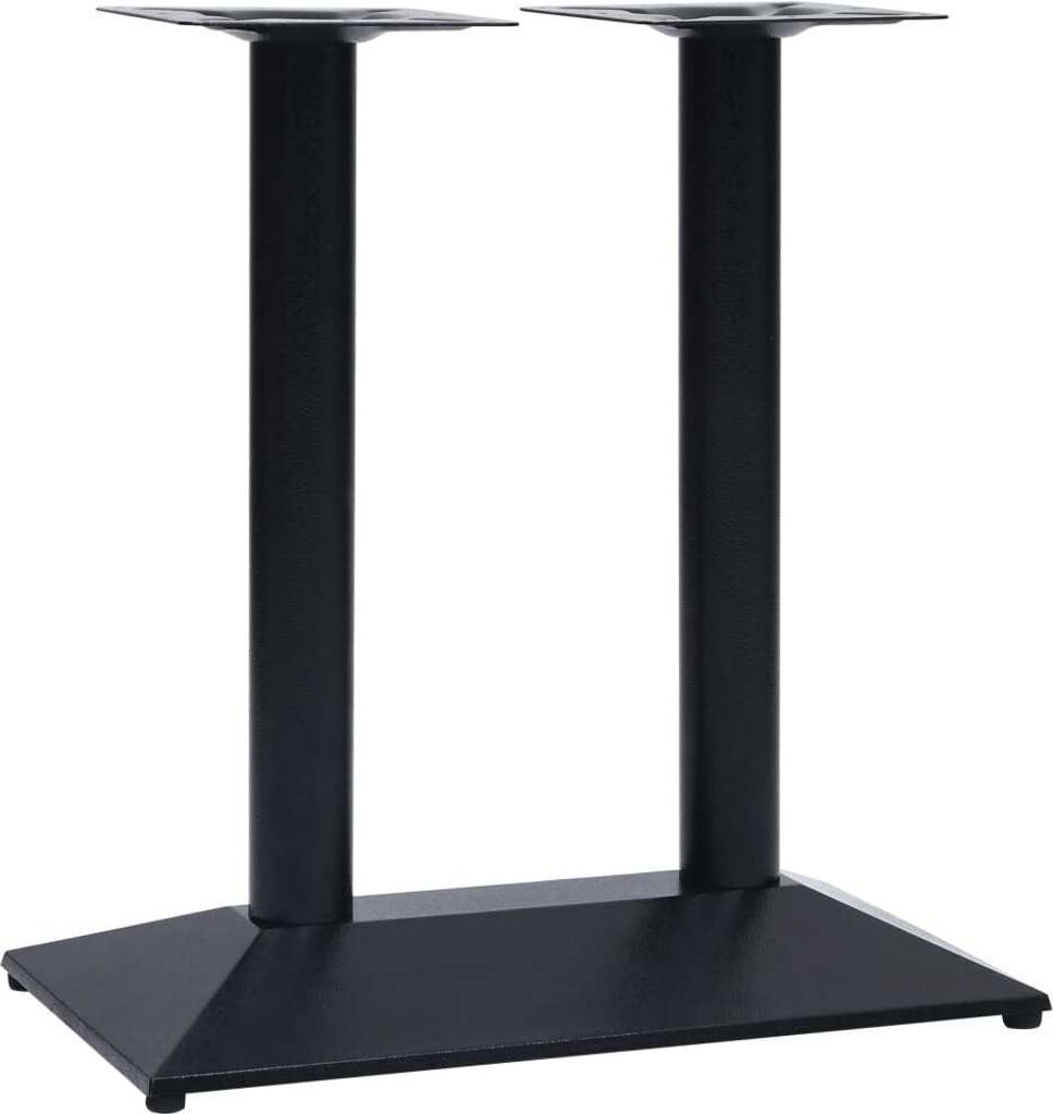 Bistrotisch-Gestell Schwarz 70x40x72 cm Gusseisen