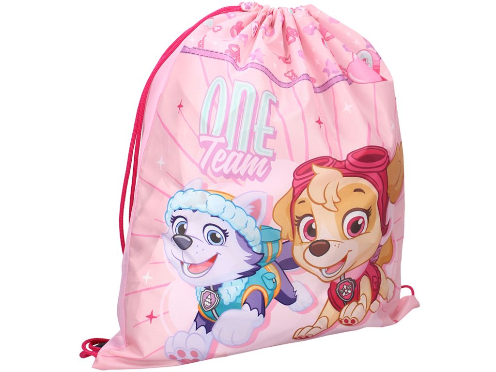 Paw Patrol Sportbeutel Stylischer Turnbeutel für Schule und Produktbild 