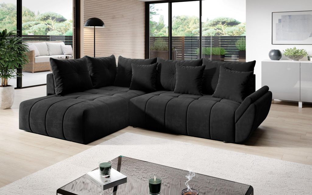 Sofa mit Stauraum MAGIA – Dunkelgrau