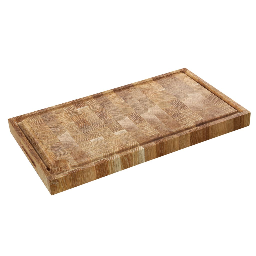 Zassenhaus Hackblock, Eiche Stirnholz 54 x 30 x 4 cm Produktbild 