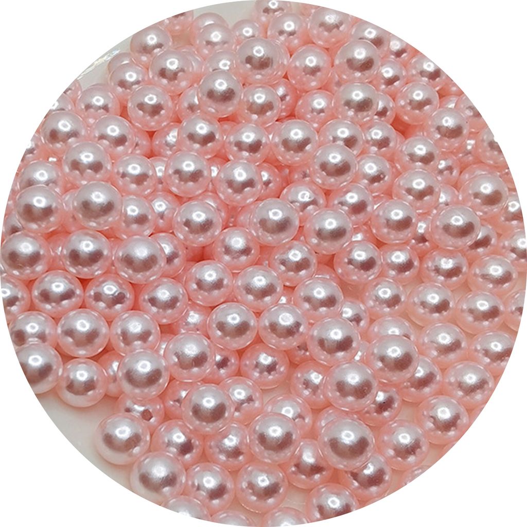 150pcs schwimmende Perlen Kein Loch Schwimmend heben auffällige runde Perlen Vase Füllstoff Faux Pearl Home Home Supply-M