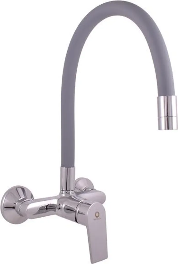 RAV Slezák COLORADO Miscelatore Lavabo a Parete Cromo/Grigio 100mm
