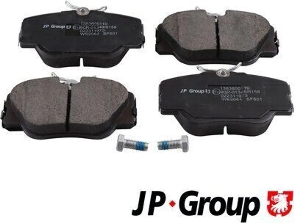 Plaquettes de frein JP GROUP 1363600110 pour Mercedes Classe E W124 S124