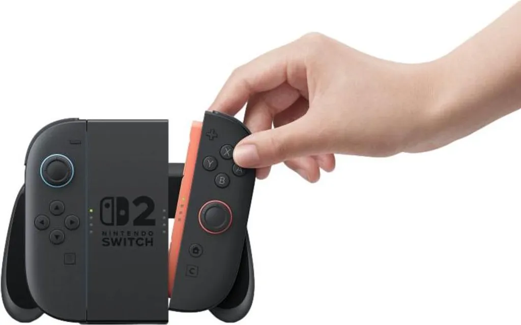 Nintendo Switch 2 Rouge avec Prise EU 220V - Écran HD et Performance Fluide - 44