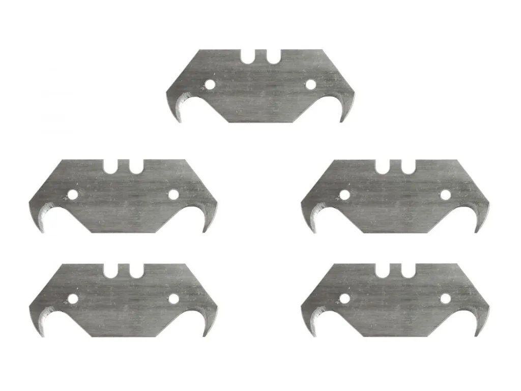 Set 5 Lame Hook GEKO G01834 0,6mm x 19mm per Lavori Pesanti