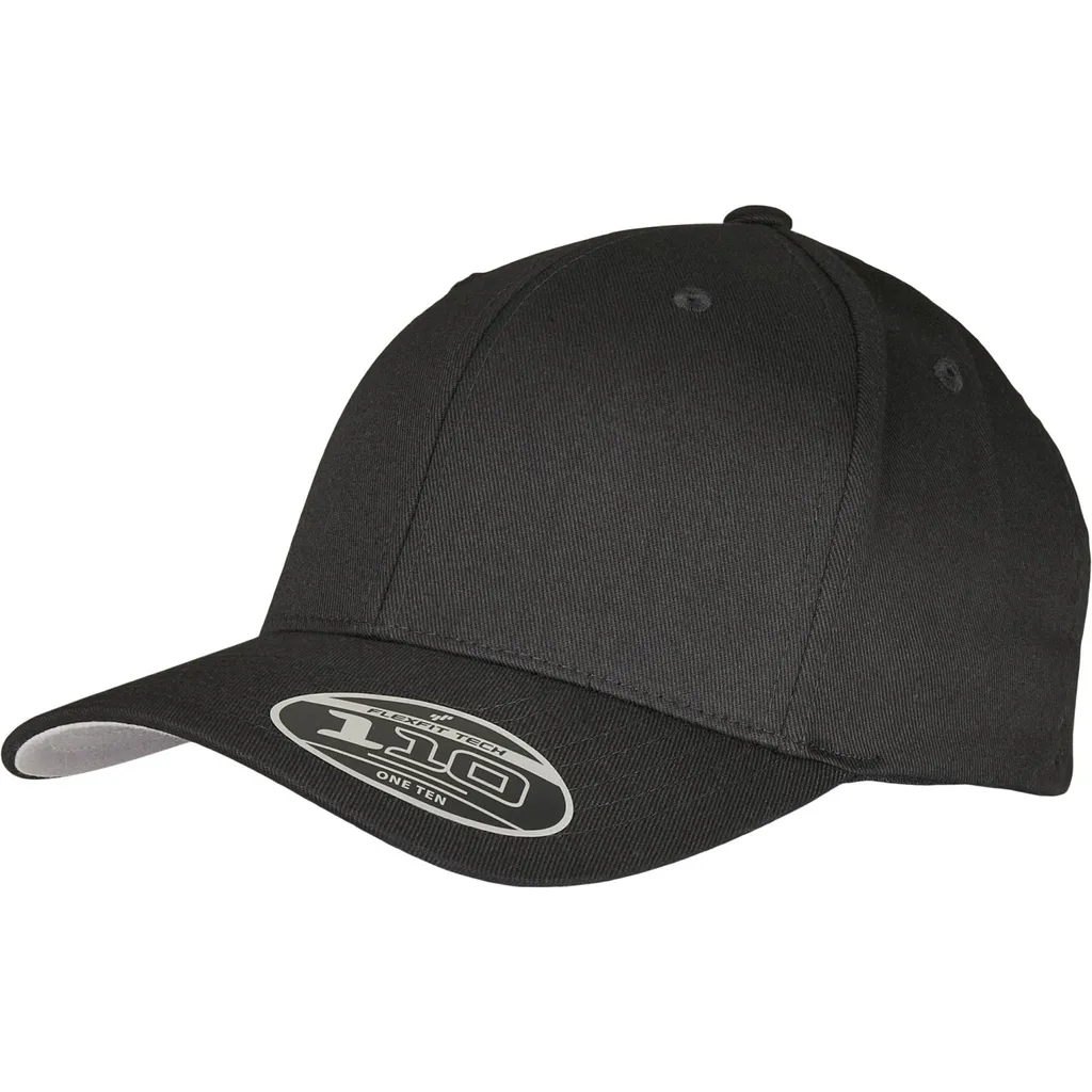 FLEXFIT 6277DC | Flexfit Wooly Combed Cap regolabile, materiale robusto - Colore: Nero - Taglia: Unica