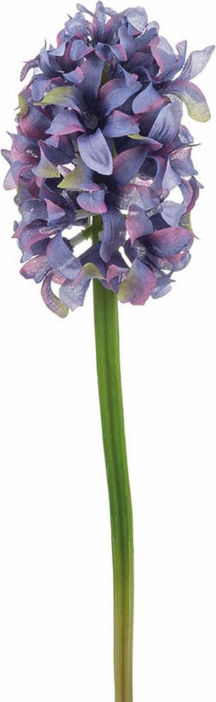 artplants.de Künstliche Hyazinthe KALENDRA, lila, 30cm - Kunstblume Traubenhyazinthe