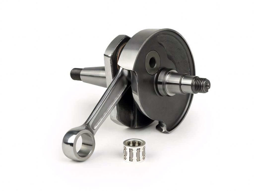 Kurbelwelle BGM Racing Ø 20mm Konus Drehschieber für Vespa PK50 XL