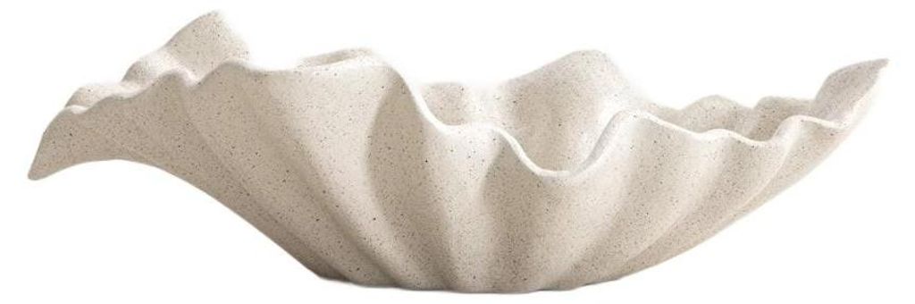 HOMLA EVANIA gewellte dekorative Schale 29,5x15x8,5 cm Produktbild 