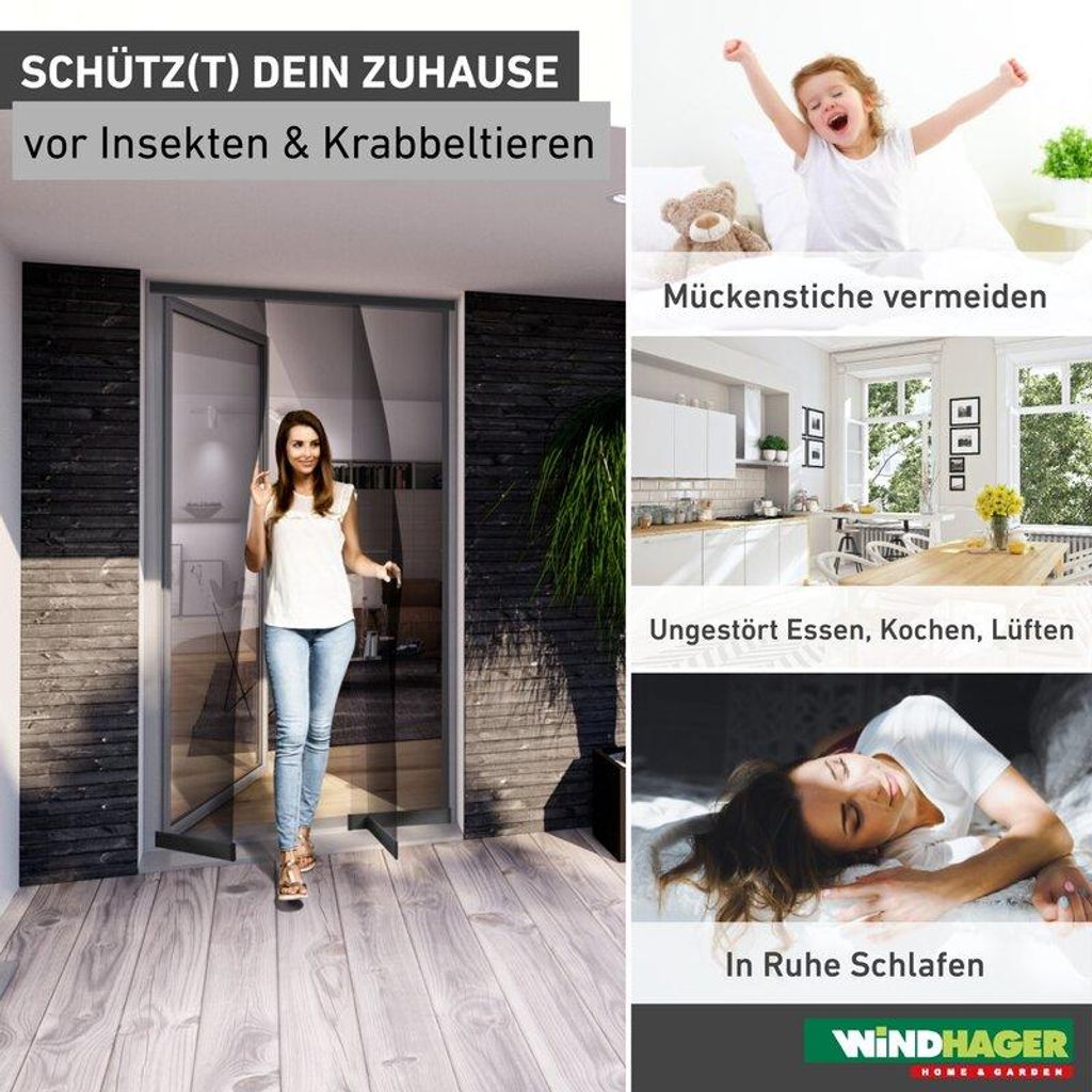 Fliegengitter Türvorhang COMFORT Produktbild 
