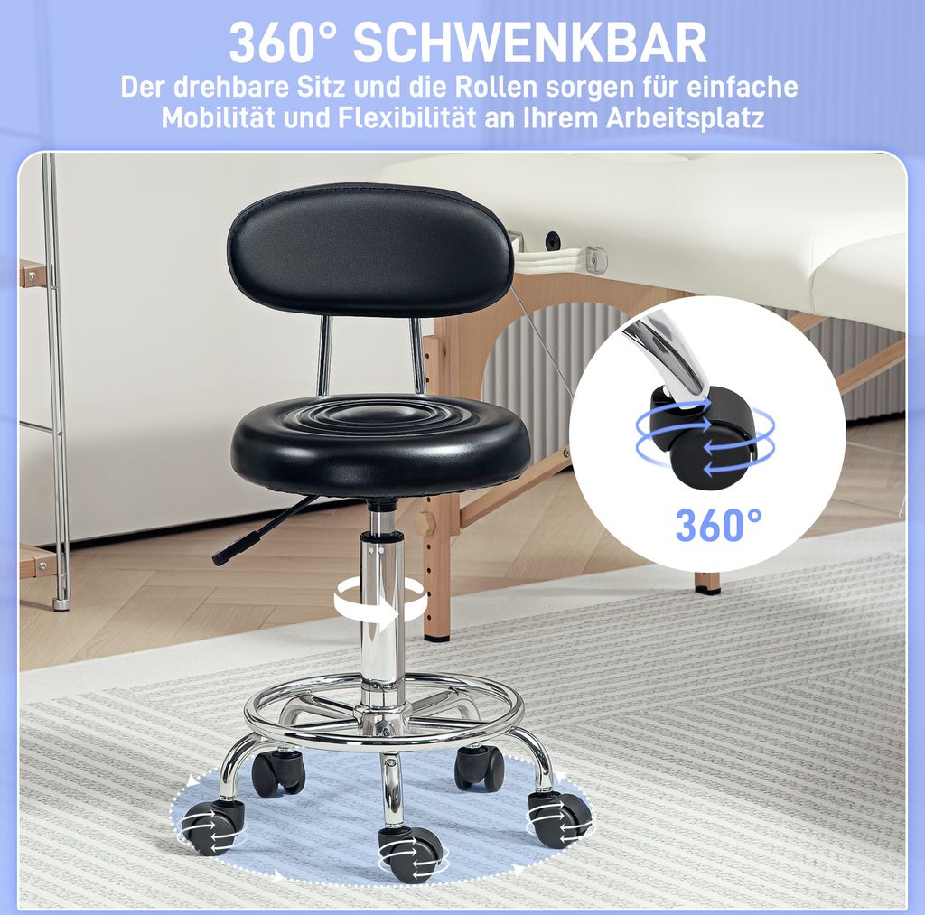 Barhocker Beige Relbiety Barhocker 2er Set Mit Rückenlehne - Höhenverstellbar & Drehbar Samt Schwarz Drehbare Küchenhocker Mit Gasfeder