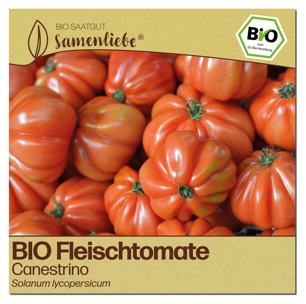 Samenliebe  Tomate Samen | Canestrino - rot & aromatisch & Produktbild 