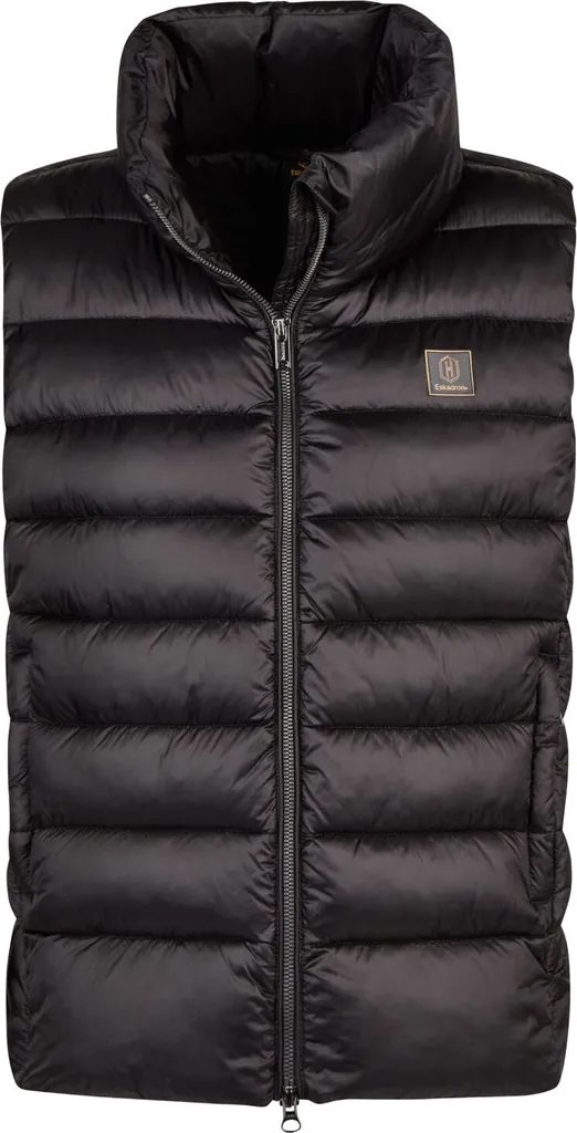 Eskadron Heritage 24/25 Gilet Quilt-Waistcoat Noir pour Femme Taille S