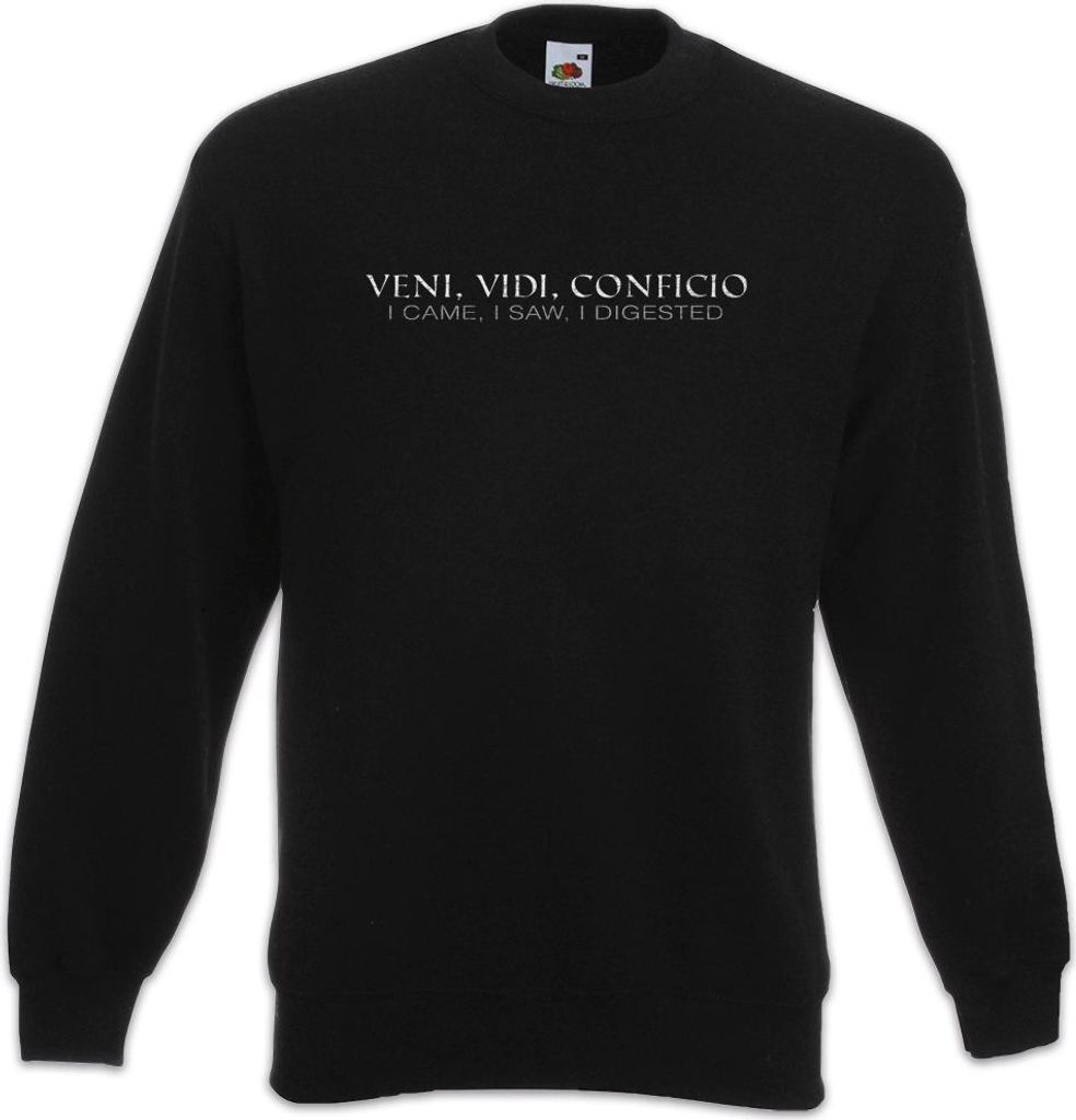 Urban Backwoods Veni Vidi Conficio, Sweatshirt, Farbe: Schwarz, Größe: M