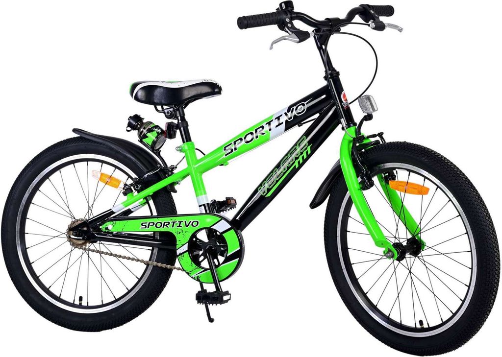 TPFSports Sportivo Kinderfahrrad - Jungen - 20 Zoll - 2 Handbremsen - Grün