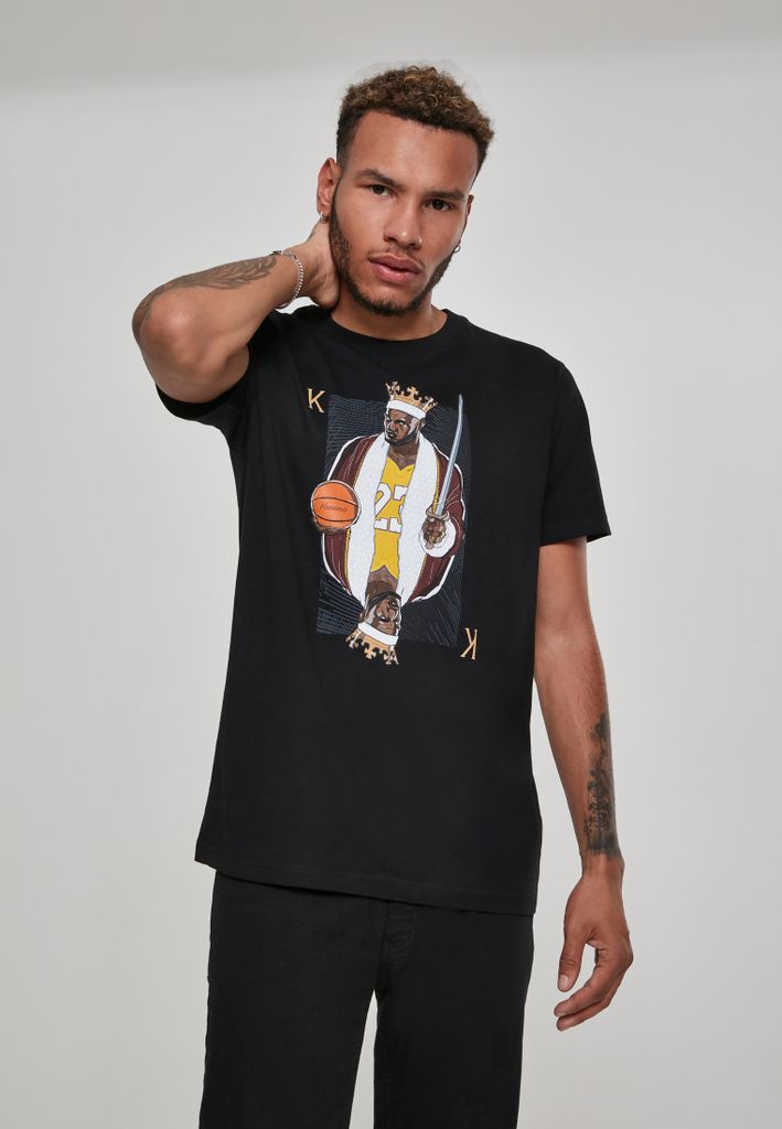 Mister Tee T-Shirt King James LA Tee Black-XS