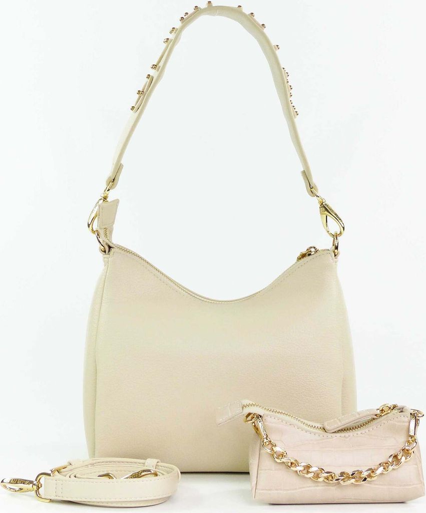 VALENTINO BAGS Kalimba Hobo Bag: ECRU Produktbild 