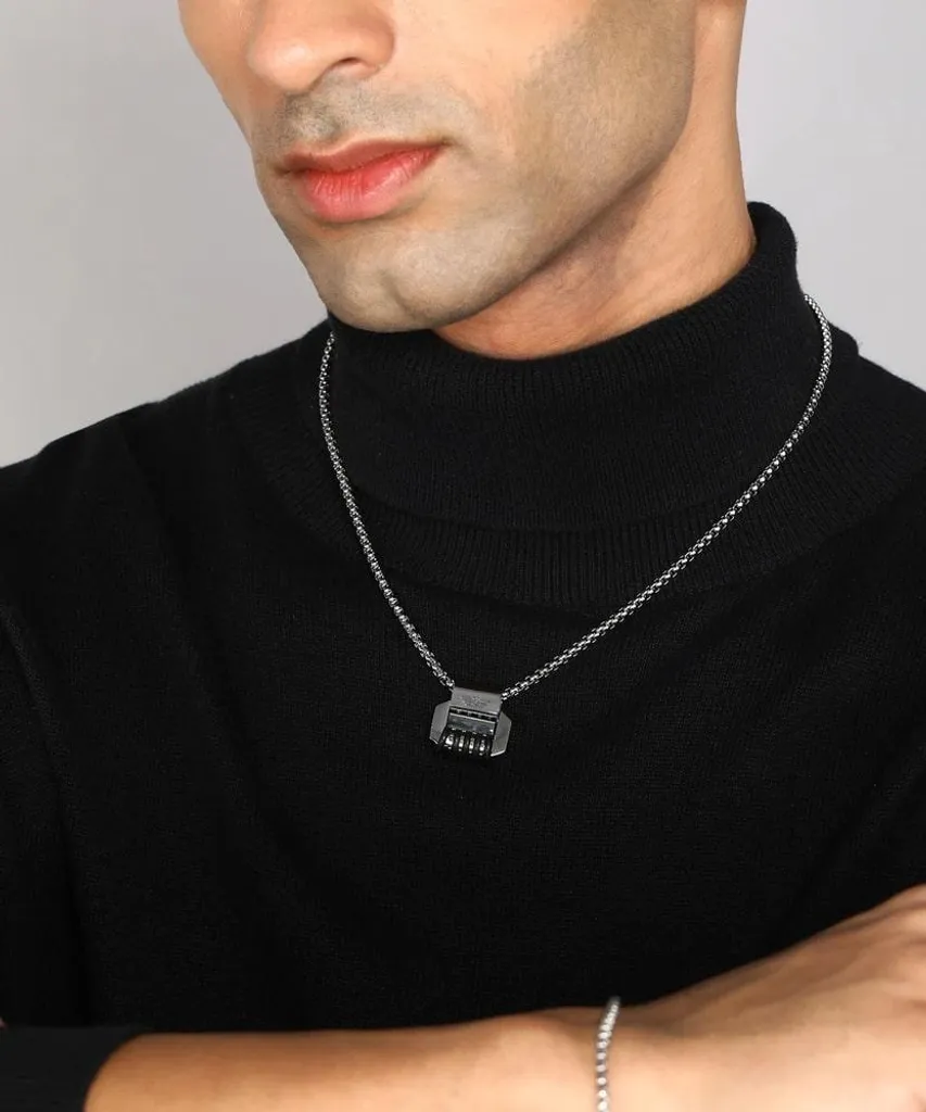 Police Bracciale Uomo PJ24691BLB01L Acciaio Argento - Shop Ufficiale