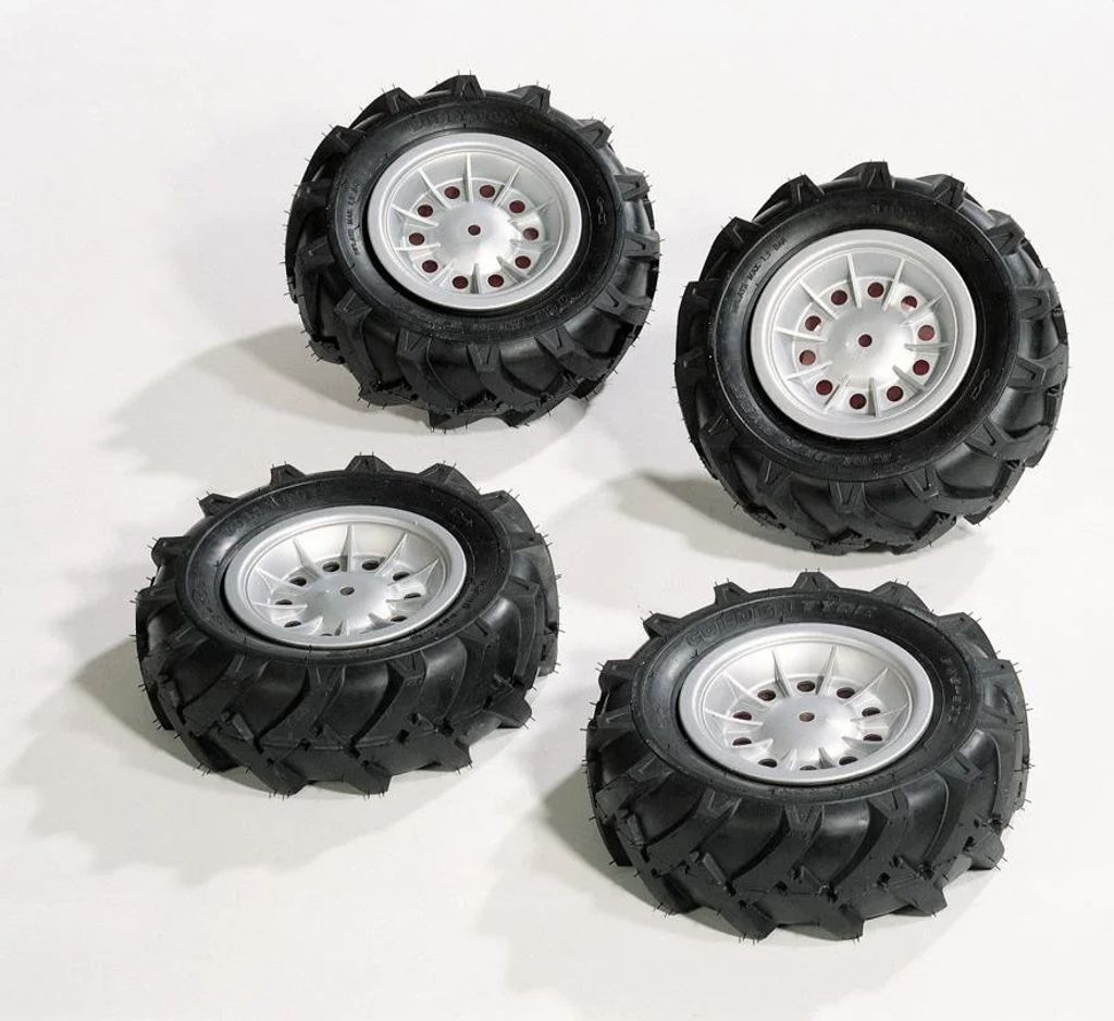 rolly toys Luftbereifung für Traktoren 4 x 310x95, silber, Produktbild 