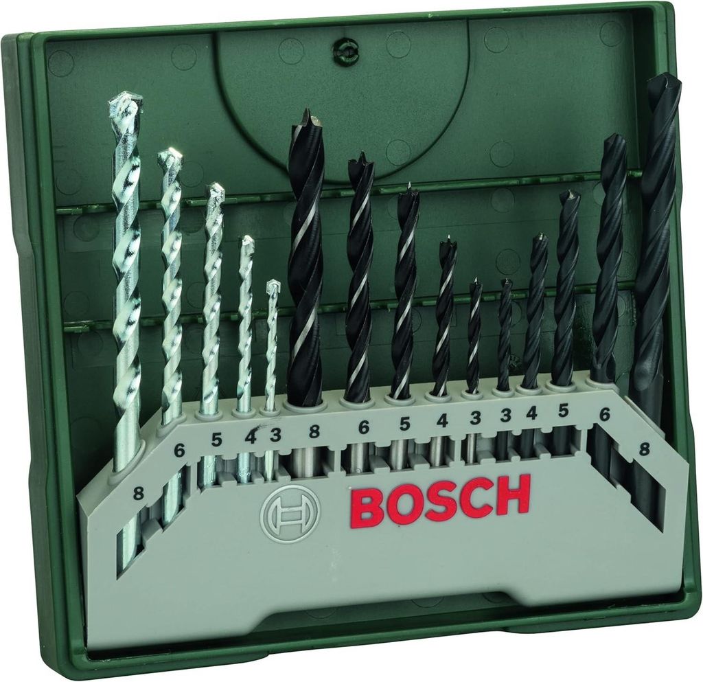 Bosch 2607019675 Bosch Mini-X-Line 15-tlg. Mixed-Set Zdjęcie produktu 