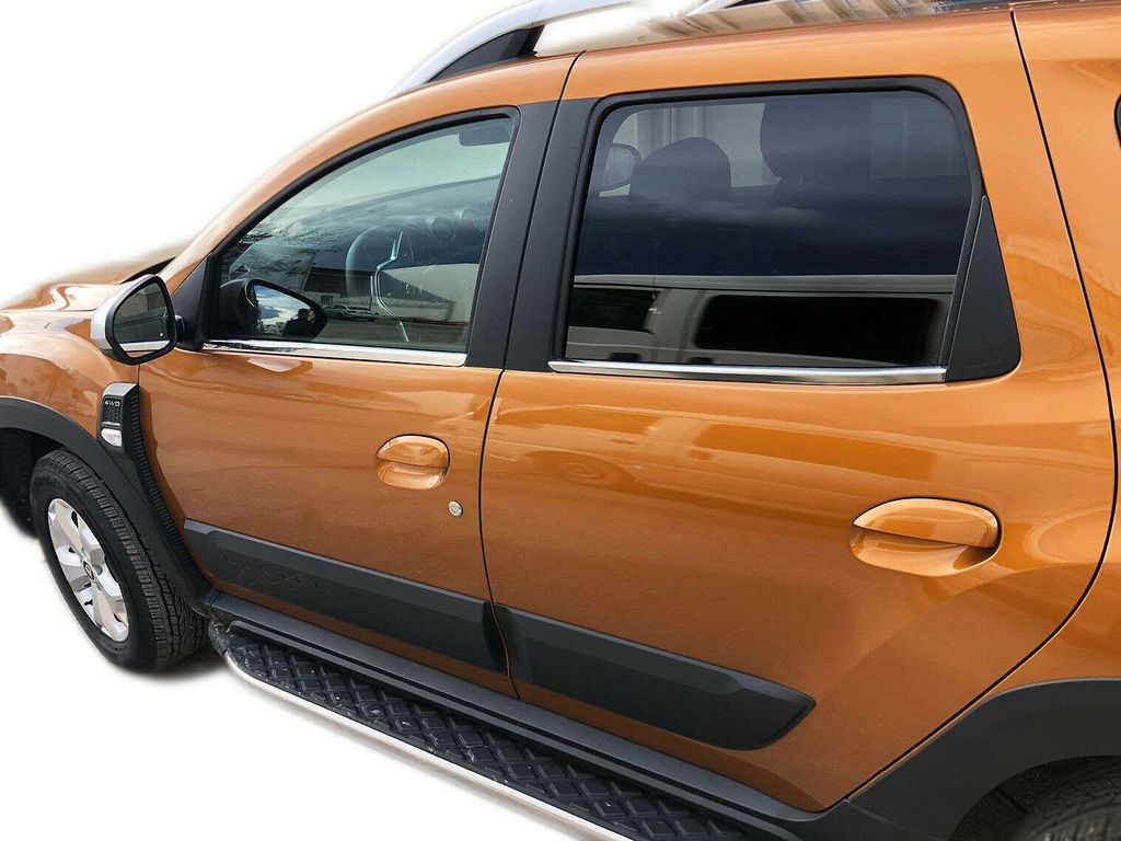 Edelstahl Fensterleisten Chrom für DACIA DUSTER II | ab 2018> | 4-tlg Set