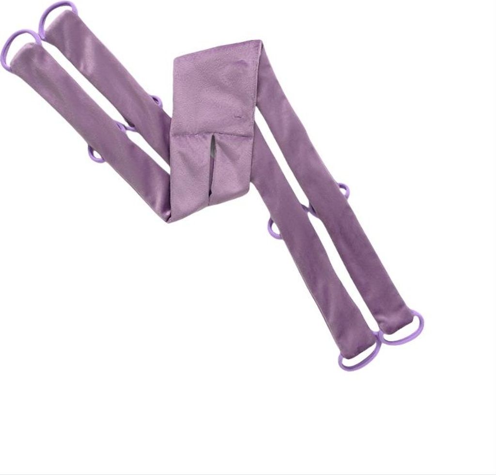 INF 4-in-1 Heatless Haar Lockenwickler Set Violett