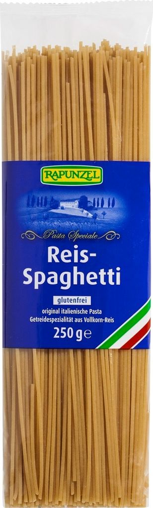 Rapunzel 217116, Spaghetti, Makaron długi, 250 g, 357 kcal, Zdjęcie produktu 