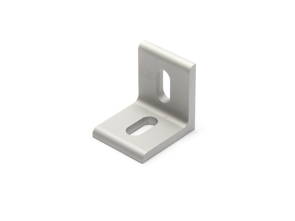Winkel, 3030 A Aluminium, eloxiert, I-Typ Nut 6,  B-Typ Nut Produktbild 