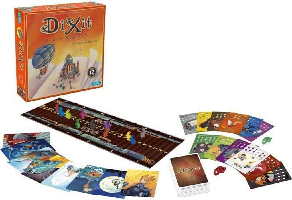 Libellud-Brettspiel – Dixit-Odyssee, 3 bis 6 Spieler, 30 Minuten