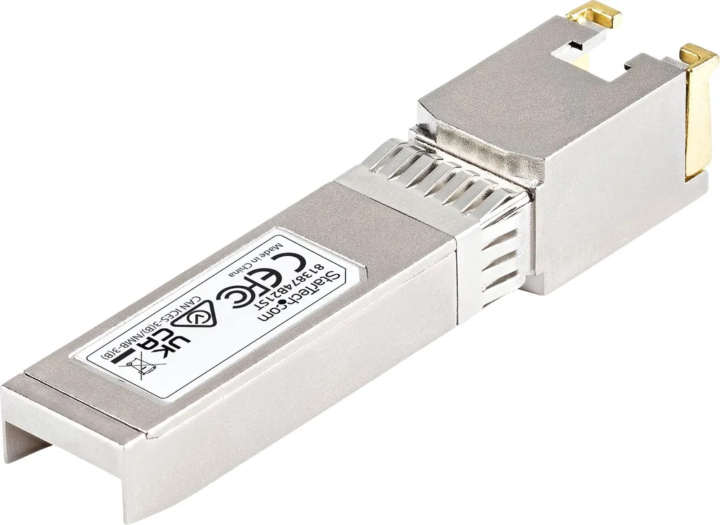 Module SFP Cuivre 1000Base-T compatible HP 813874-B21 StarTech 100m