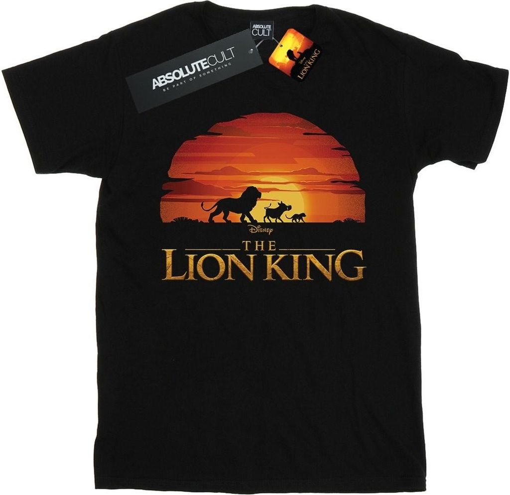 Disney - "The Lion King" T-Shirt für Mädchen BI22814 (128) (Schwarz)