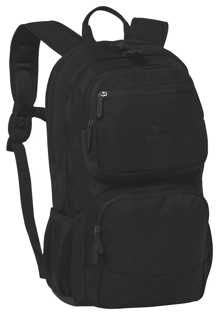 Sac à dos ordinateur portable protégé Erima Travel Line noir dos confort