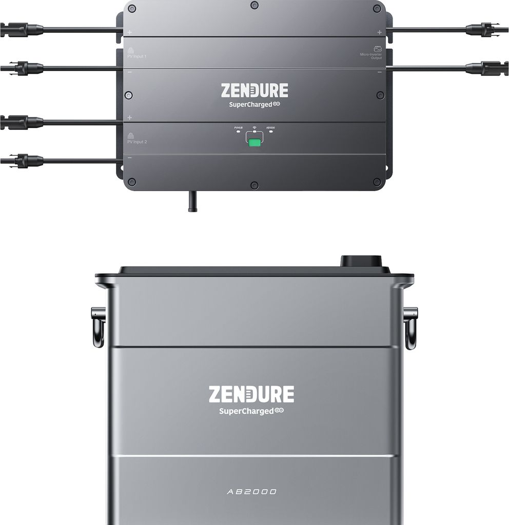 Zendure SolarFlow Set 1,92kWh Smart PV Hub 1x AB2000 Produktbild 