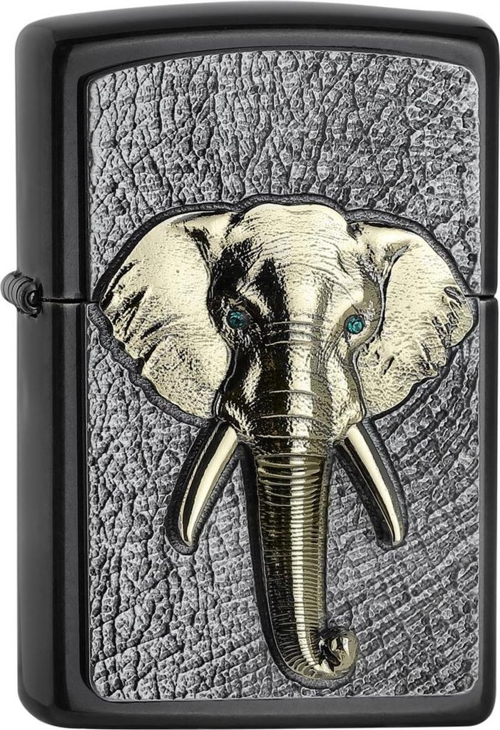 ZIPPO 2006551 v?truodolný zapalova? slon Swarovski® Crystal Obrázek produktu 