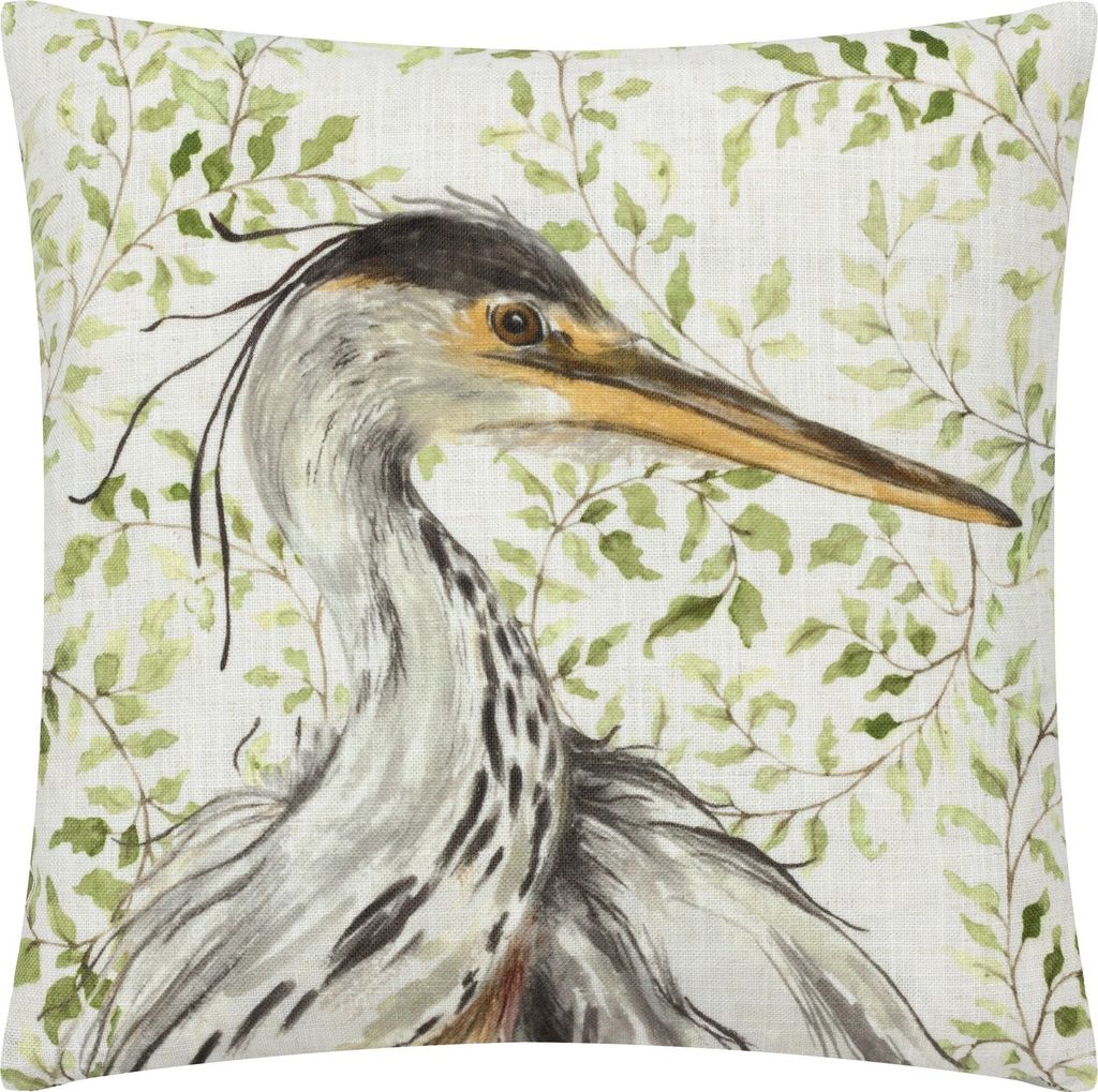 Evans Lichfield - Reiher - Kissenhülle "Shugborough Traditional" RV3472 (43 cm x 43 cm) (Bunt)