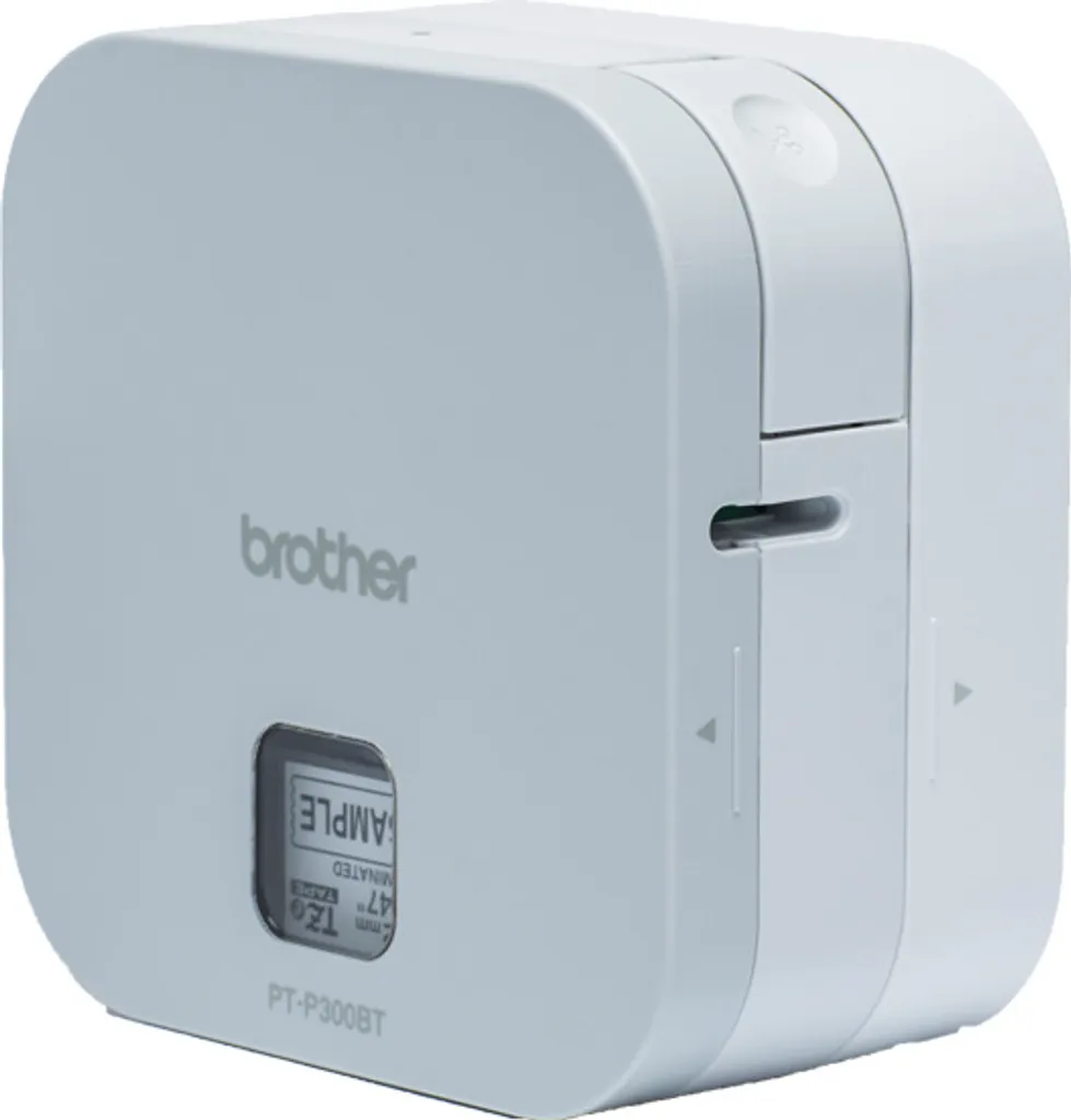 Brother PT-P300BT Imprimante d'étiquettes P-touch Cube Bluetooth White
