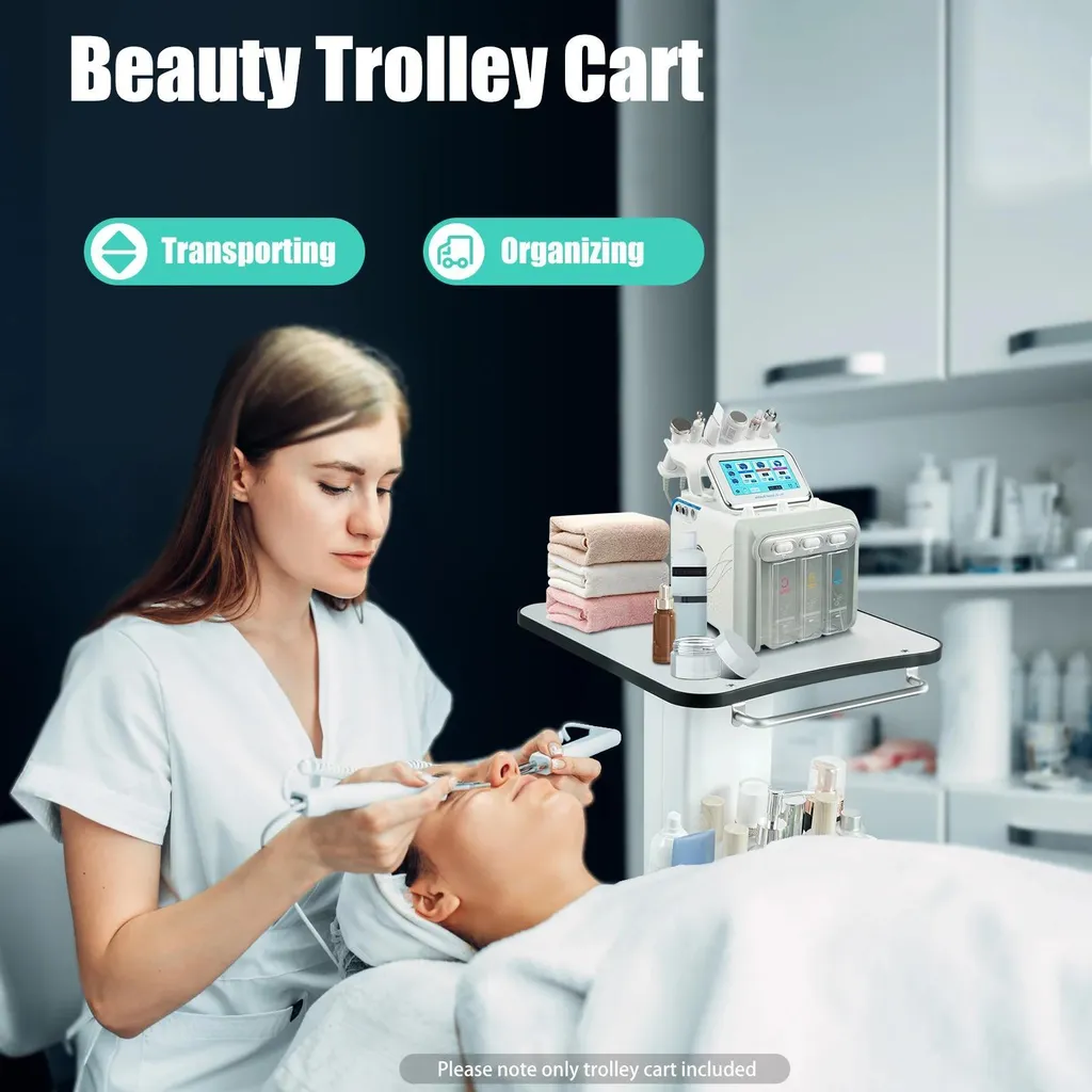 Chariot esthétique silencieux : rangez et déplacez vos outils sans bruit - 8