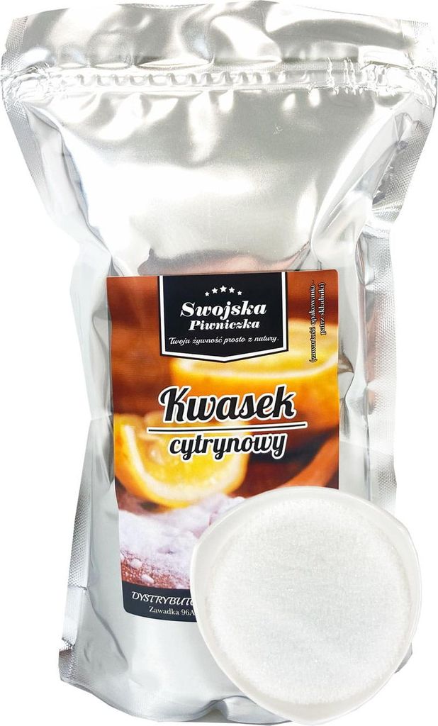 ZITRONENSÄURE, LEBENSMITTELSAURE, 500 g, Swojska Piwniczka