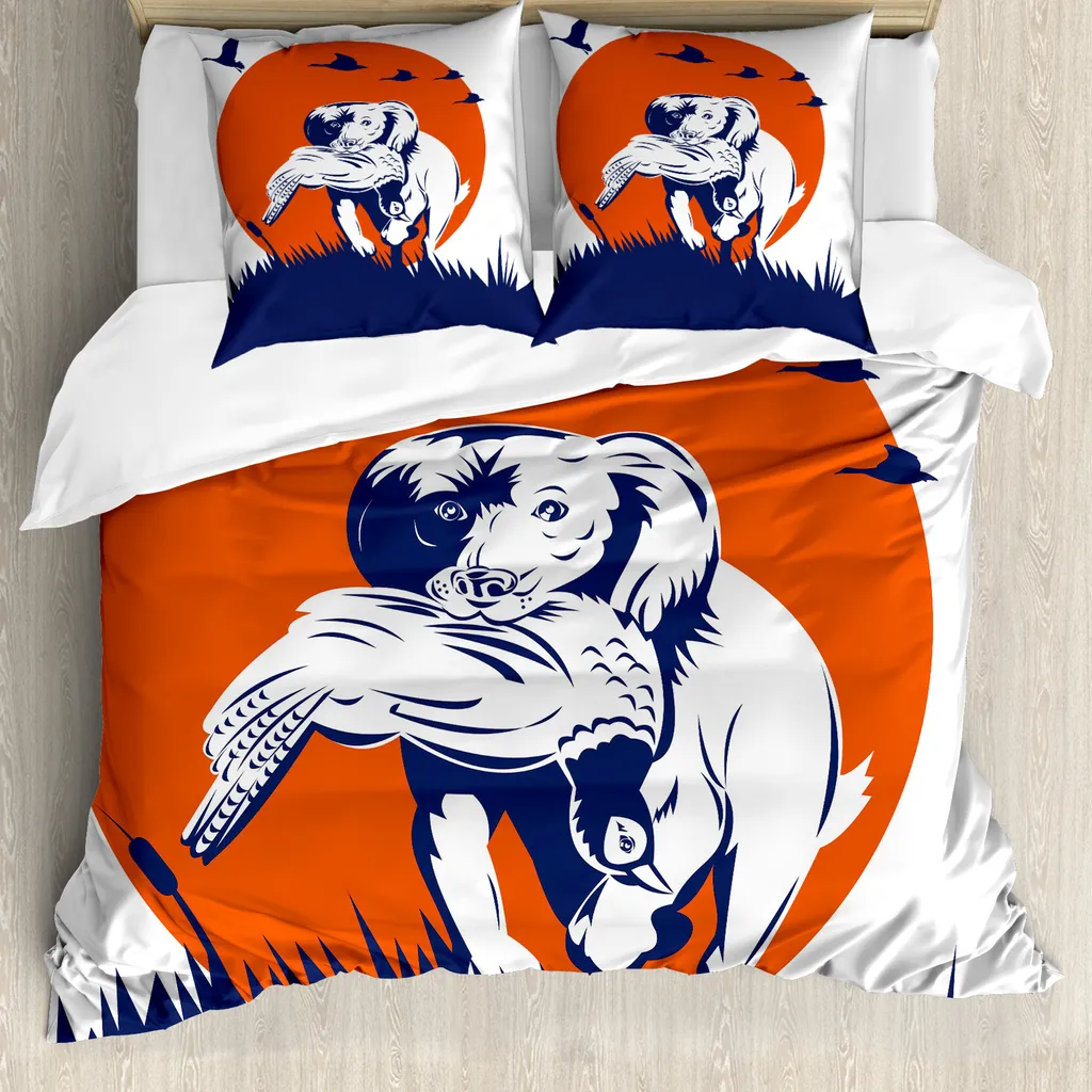 Regalo Originale Cacciatore: Set Letto ABAKUHAUS Jagd 155x220 cm