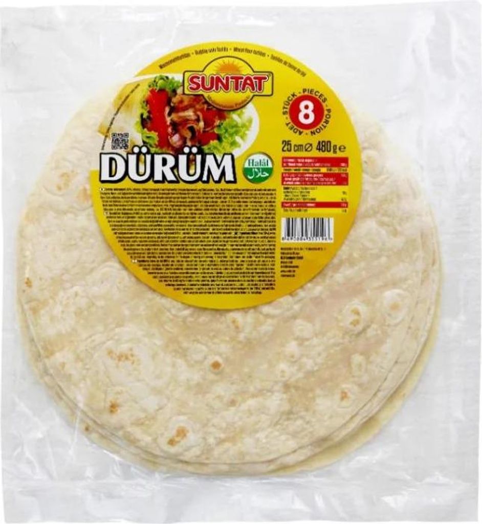 SUNTAT Dürüm-Weizentortilla (25cm) 480g Produktbild 