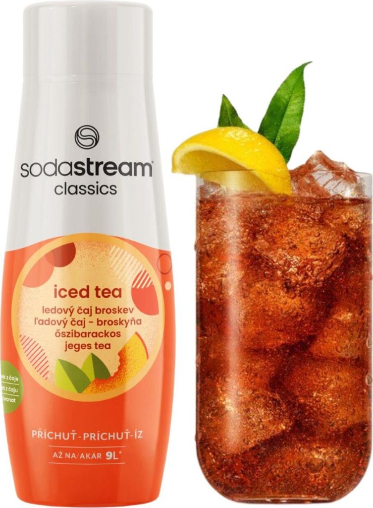 SodaStream Sirup Ice Tea Peach (Pfirsich) 440ml Produktbild 