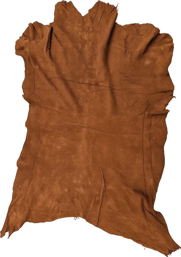 Ziegen Veloursleder – 0,7mm, weich & reißfest, Havana