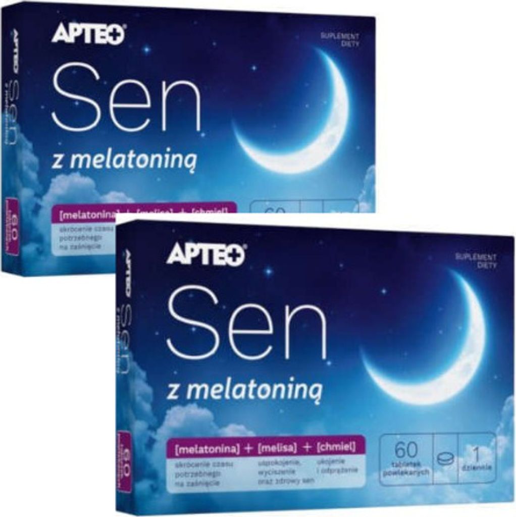 Sen – 120 Tabletten für schnelleres Einschlafen und Produktbild 