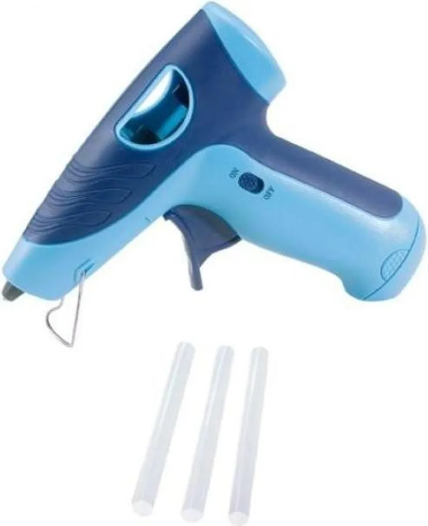 Petit pistolet à colle sans fil pour réparations rapides et déco DIY