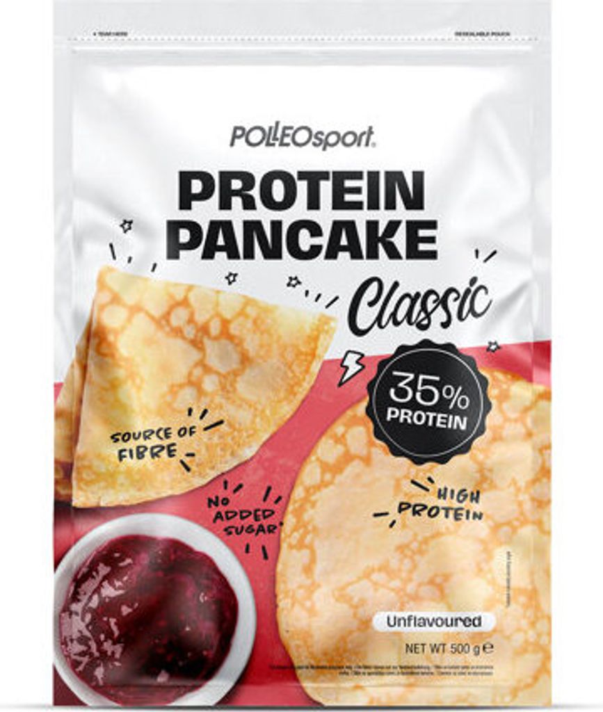 Polleo Protein Pancake Mix, 500 g - Geschmacksneutral