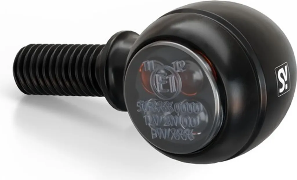 Clignotants LED HIGHSIDER Smart Circula-S Noirs et Verre Fumé (Paire)